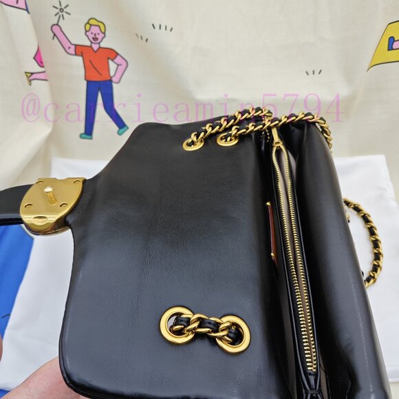 Coach tabby shoulder bag 26 with quilting black - Picture 5 of 12